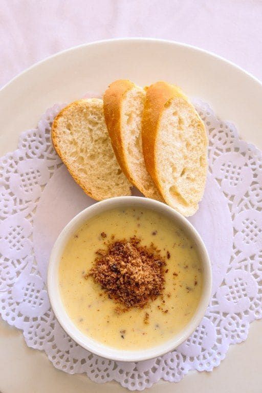 Biltong and mushroom soup