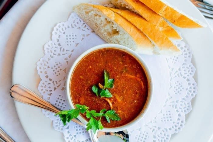 Green soup starter